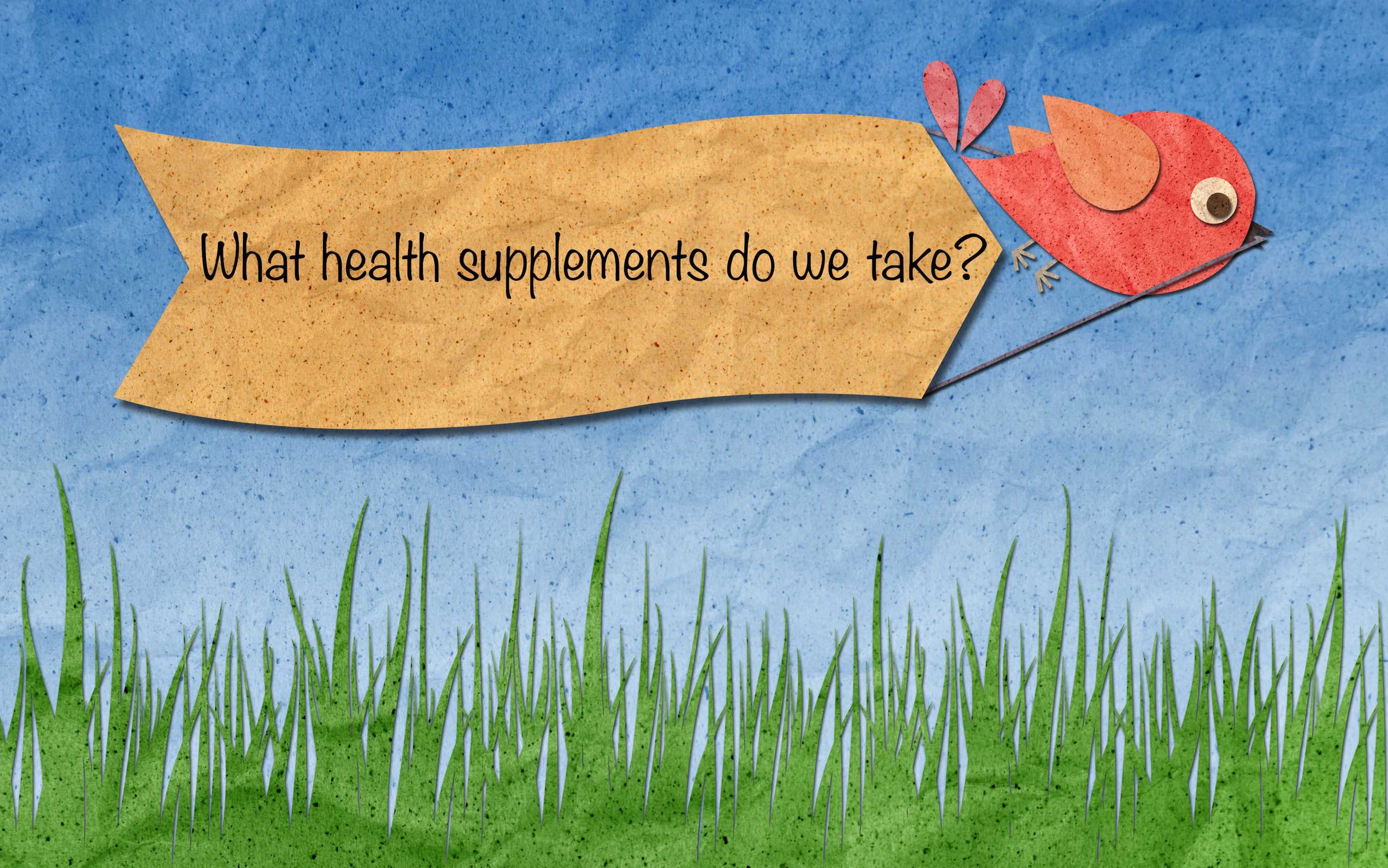 We commonly get asked questions about what supplements we take. Here we'll share some information on what we take and why